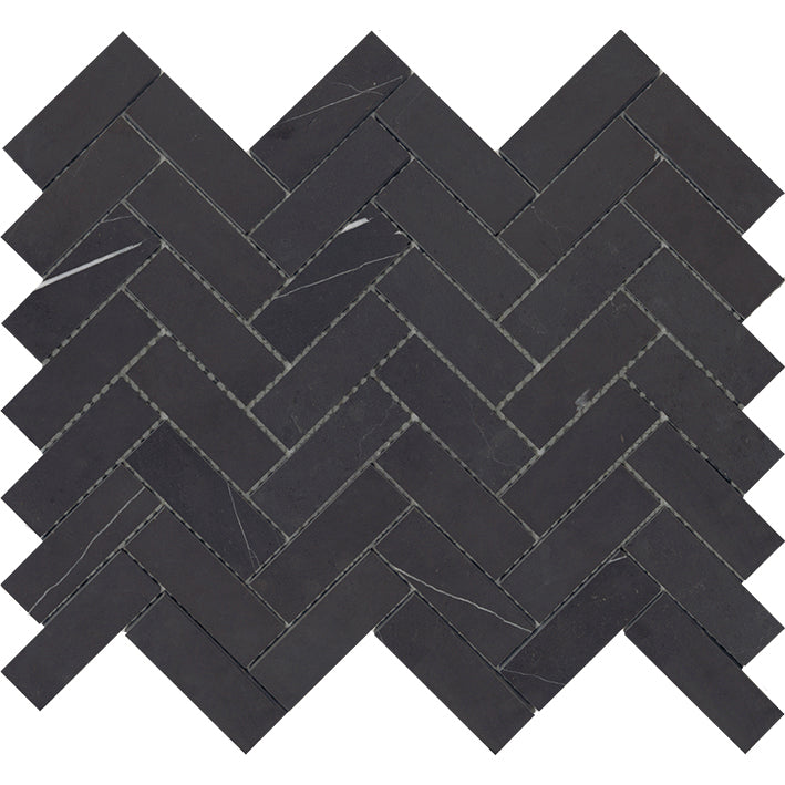 Porcelanosa L'Antic Lines Cambric Negro Marquina Classico